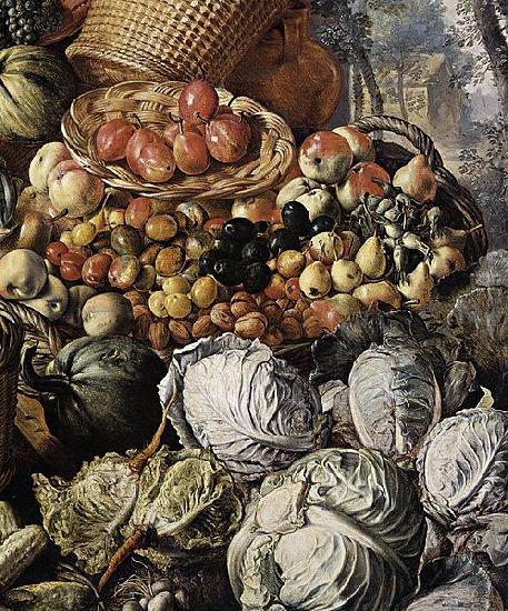 Joachim Beuckelaer Market Woman with Fruit oil painting picture